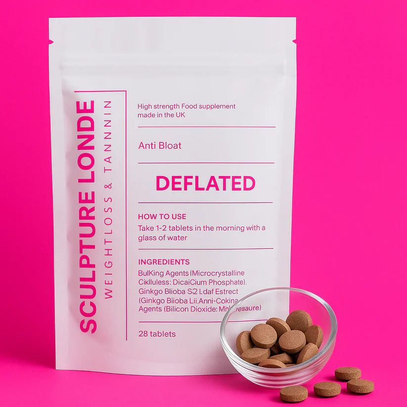 DEFLATED Anti Bloat Tablets MONTH COURSE