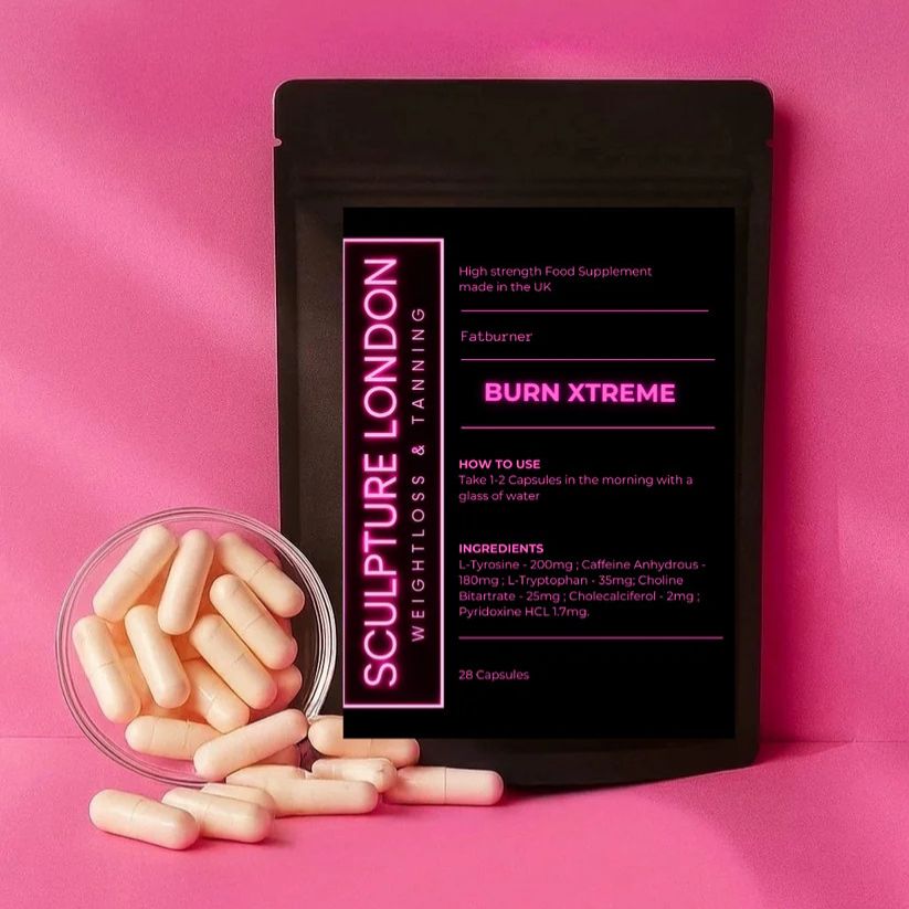 BURN XTREME Fatburner Capsules MONTH COURSE